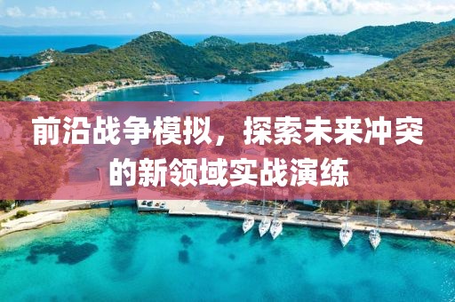 前沿战争模拟，探索未来冲突的新领域实战演练