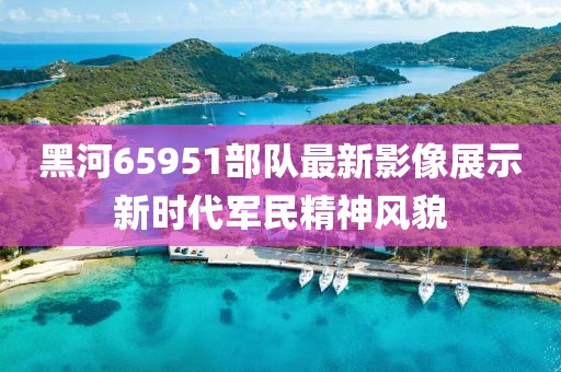 黑河65951部队最新影像展示新时代军民精神风貌