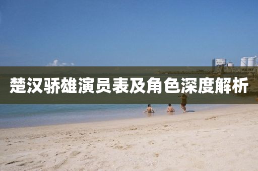 楚汉骄雄演员表及角色深度解析