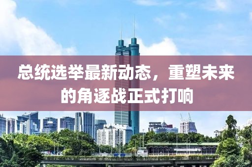 总统选举最新动态，重塑未来的角逐战正式打响