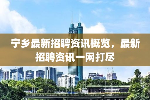 宁乡最新招聘资讯概览，最新招聘资讯一网打尽