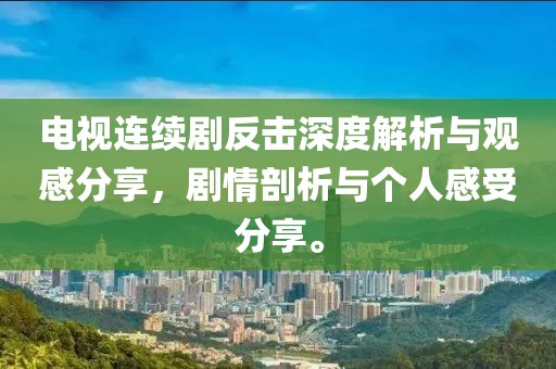 电视连续剧反击深度解析与观感分享，剧情剖析与个人感受分享。