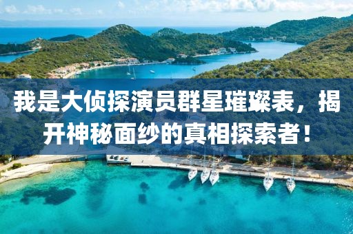 我是大侦探演员群星璀璨表，揭开神秘面纱的真相探索者！