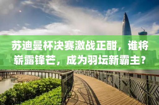 苏迪曼杯决赛激战正酣，谁将崭露锋芒，成为羽坛新霸主？