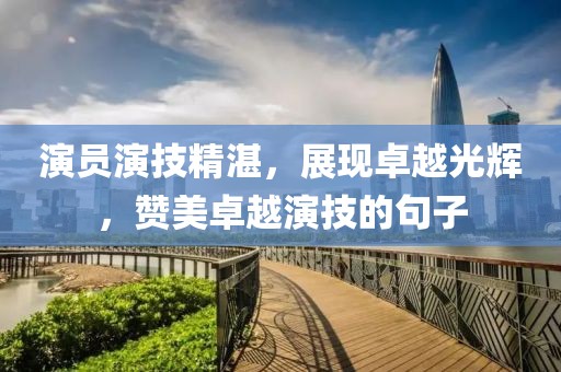 演员演技精湛，展现卓越光辉，赞美卓越演技的句子