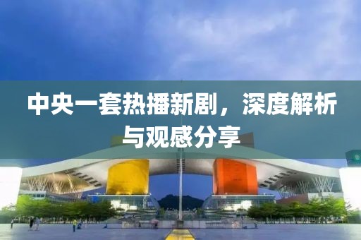 中央一套热播新剧，深度解析与观感分享