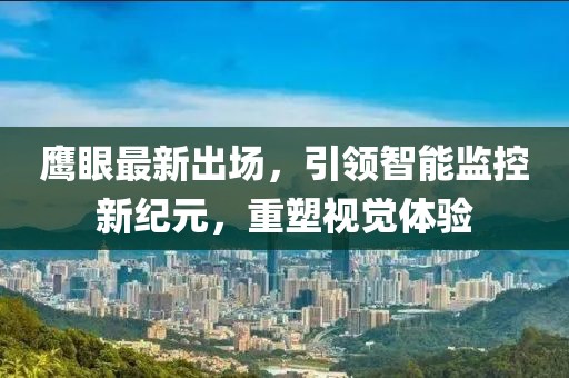鹰眼最新出场，引领智能监控新纪元，重塑视觉体验