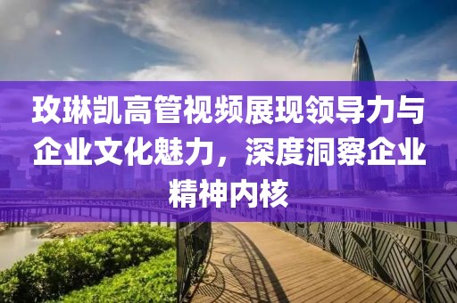玫琳凯高管视频展现领导力与企业文化魅力，深度洞察企业精神内核