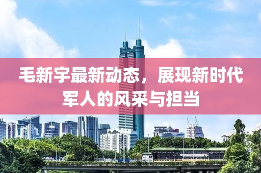 毛新宇最新动态，展现新时代军人的风采与担当