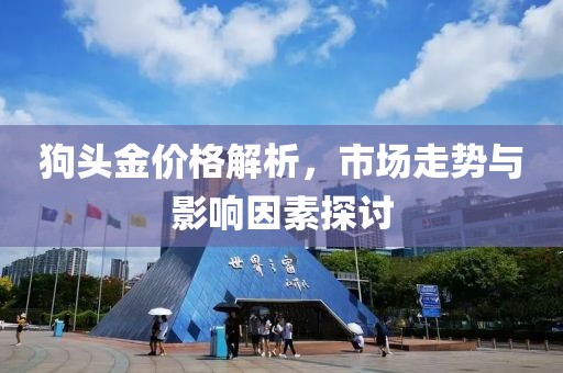 狗头金价格解析，市场走势与影响因素探讨