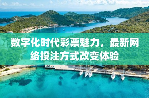 数字化时代彩票魅力，最新网络投注方式改变体验