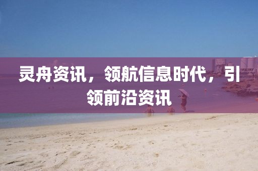 灵舟资讯，领航信息时代，引领前沿资讯