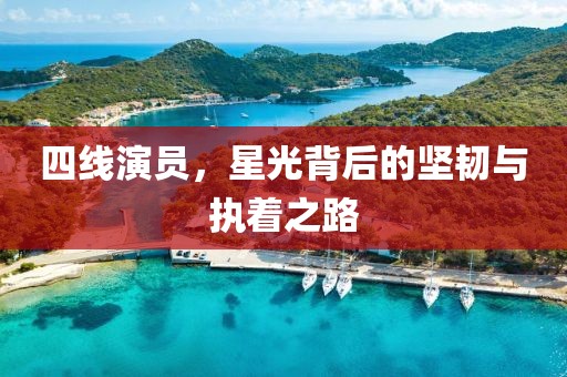 四线演员，星光背后的坚韧与执着之路