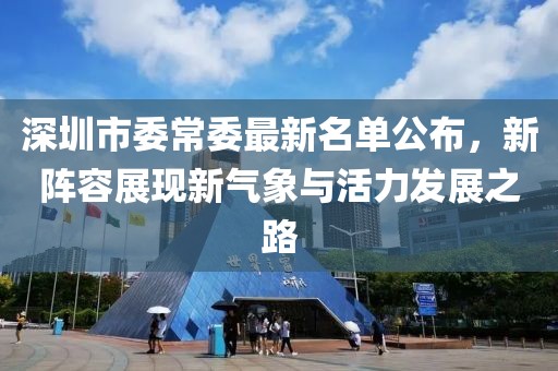 深圳市委常委最新名单公布，新阵容展现新气象与活力发展之路