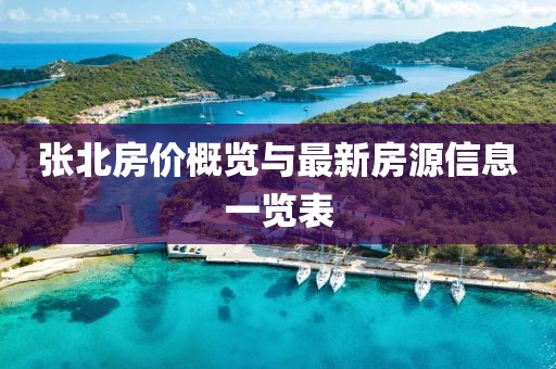 张北房价概览与最新房源信息一览表