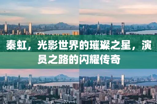 秦虹，光影世界的璀璨之星，演员之路的闪耀传奇