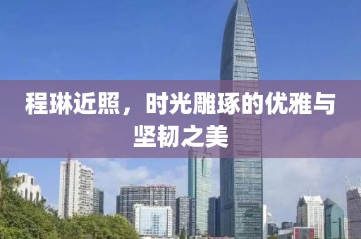 程琳近照，时光雕琢的优雅与坚韧之美