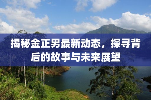揭秘金正男最新动态，探寻背后的故事与未来展望