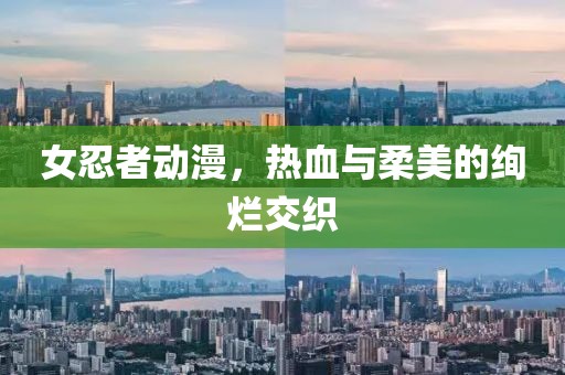 女忍者动漫，热血与柔美的绚烂交织