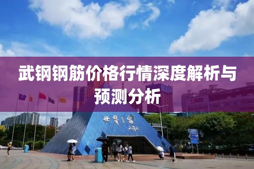 武钢钢筋价格行情深度解析与预测分析