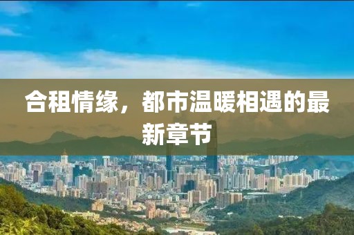 合租情缘，都市温暖相遇的最新章节