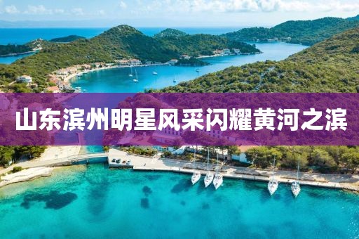 山东滨州明星风采闪耀黄河之滨