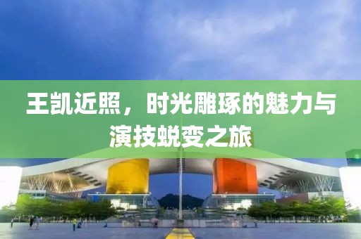 王凯近照，时光雕琢的魅力与演技蜕变之旅