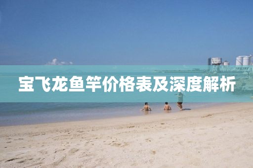 宝飞龙鱼竿价格表及深度解析