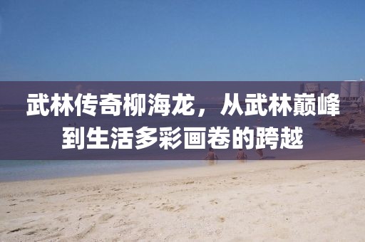 武林传奇柳海龙，从武林巅峰到生活多彩画卷的跨越
