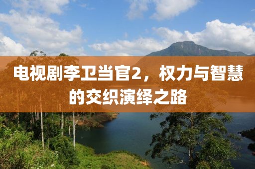 电视剧李卫当官2，权力与智慧的交织演绎之路