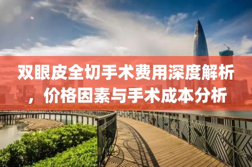 双眼皮全切手术费用深度解析，价格因素与手术成本分析