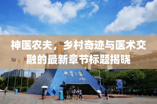 神医农夫，乡村奇迹与医术交融的最新章节标题揭晓
