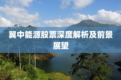 翼中能源股票深度解析及前景展望