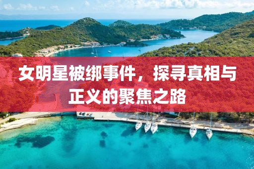 女明星被绑事件，探寻真相与正义的聚焦之路