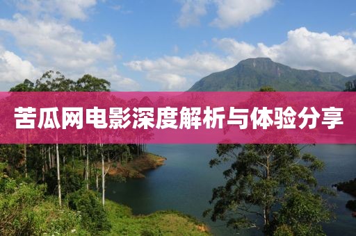 苦瓜网电影深度解析与体验分享
