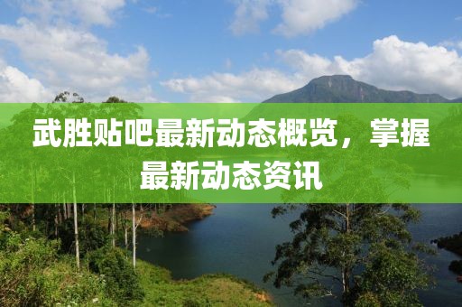 武胜贴吧最新动态概览，掌握最新动态资讯