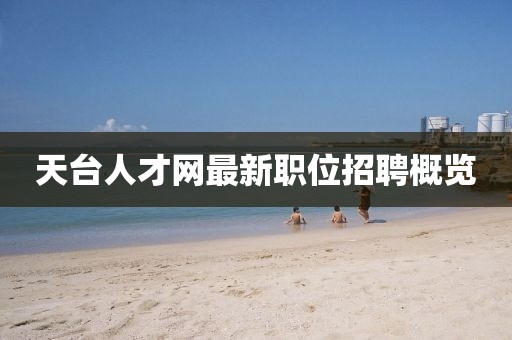天台人才网最新职位招聘概览