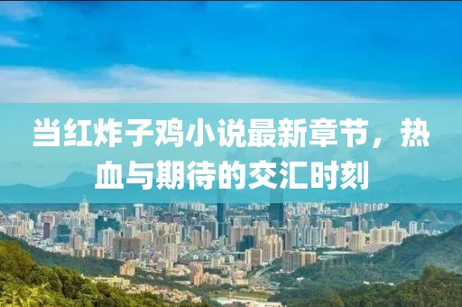 当红炸子鸡小说最新章节，热血与期待的交汇时刻