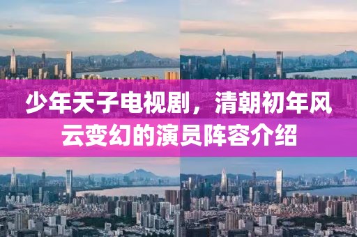 少年天子电视剧，清朝初年风云变幻的演员阵容介绍