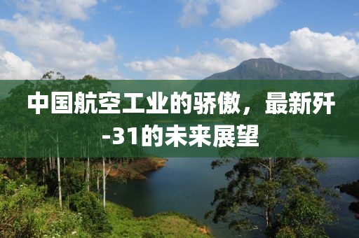 中国航空工业的骄傲，最新歼-31的未来展望