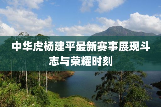 中华虎杨建平最新赛事展现斗志与荣耀时刻