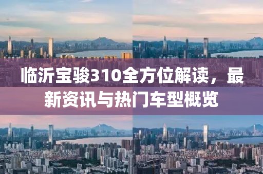 临沂宝骏310全方位解读，最新资讯与热门车型概览
