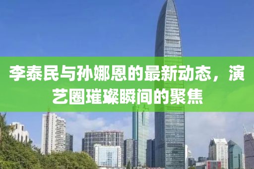 李泰民与孙娜恩的最新动态，演艺圈璀璨瞬间的聚焦