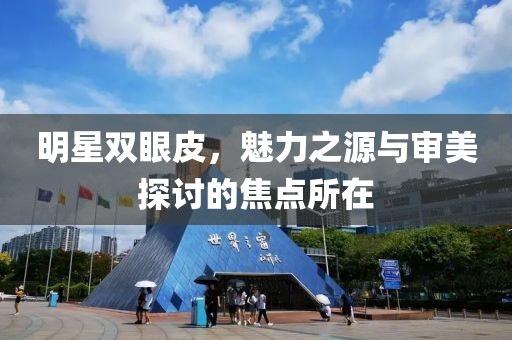 明星双眼皮，魅力之源与审美探讨的焦点所在