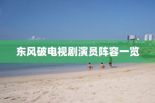 东风破电视剧演员阵容一览