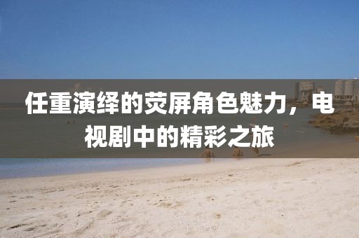 任重演绎的荧屏角色魅力，电视剧中的精彩之旅