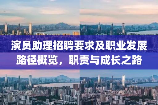 演员助理招聘要求及职业发展路径概览，职责与成长之路