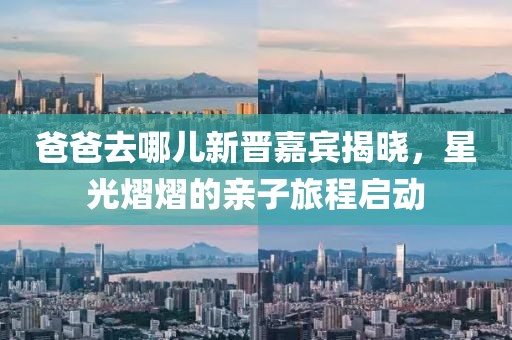 爸爸去哪儿新晋嘉宾揭晓，星光熠熠的亲子旅程启动