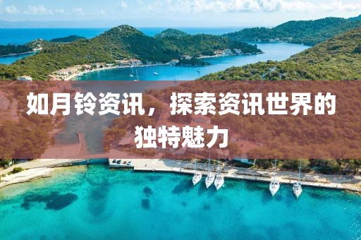 如月铃资讯，探索资讯世界的独特魅力