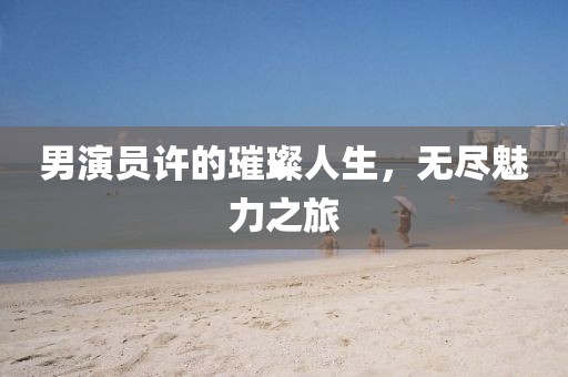 男演员许的璀璨人生，无尽魅力之旅